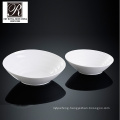 hotel ocean line fashion elegance white porcelain big bowl PT-T0612